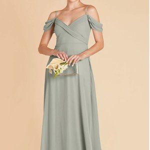 Birdy Grey Spence Convertible Dress in Chiffon Sage in Size Large